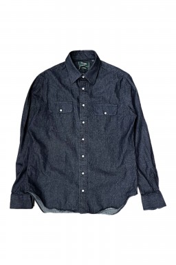 Gitman Bros. Vintage Independence Work Shirt Indigo Denim