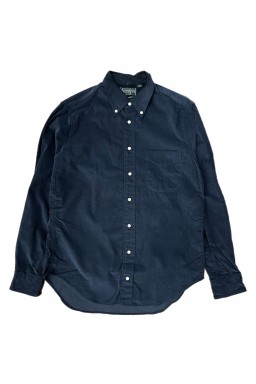 Gitman Bros. Vintage Long Sleeve Button Down Navy Thin Wale Corduroy