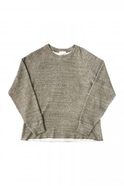 Lady White Co. Raglan Thermal Grey Melange