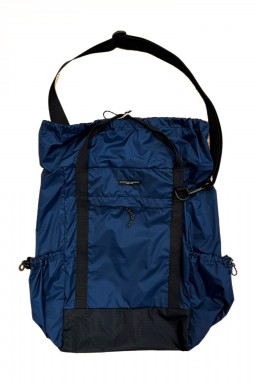 Engineered Garments UL 3 Way Bag Dark Navy Nylon Micro Ripstop