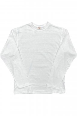 Warehouse & Co. Lot 5906 Long Sleeve Crew Neck T-Shirt Off-White