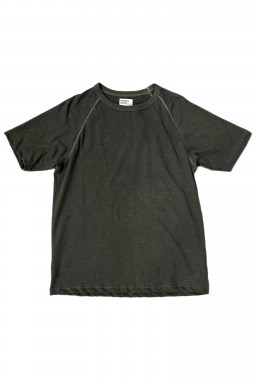 Heimat Cotton-Hemp Raglan T-Shirt Military Green