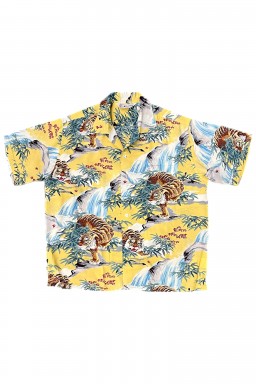 Sun Surf Special Edition "Sasa Tora" Shirt Yellow