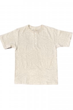 Warehouse & Co. Lot 4601 Henley Neck T-Shirt Oatmeal