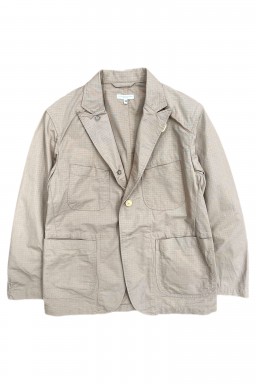 Engineered Garments Bedford Jacket Khaki Cotton Ripstop