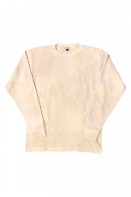 Wythe Cotton Longsleeve Thermal Cream