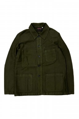 Vetra Chore Coat Ash Moleskin