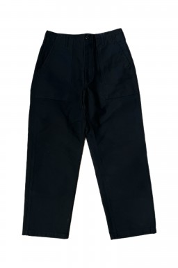Engineered Garments Fatigue Pant Black Cotton Double Cloth