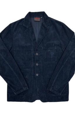 Vetra Workwear Blazer Navy Corduroy