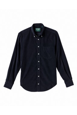 Gitman Bros. Vintage Long Sleeve Button Down Navy Japanese Corduroy