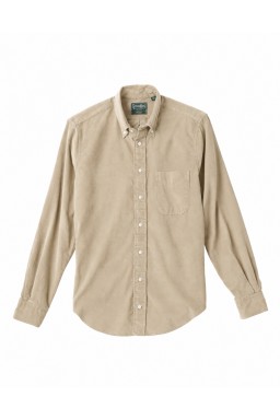 Gitman Bros. Vintage Long Sleeve Button Down Tan Japanese Corduroy