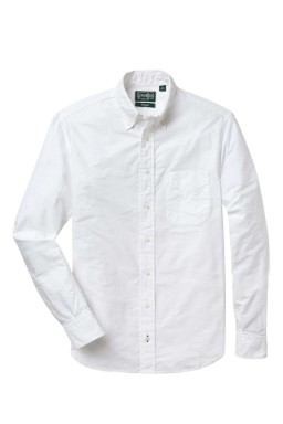 Gitman Bros. Vintage Long Sleeve Button Down White Oxford