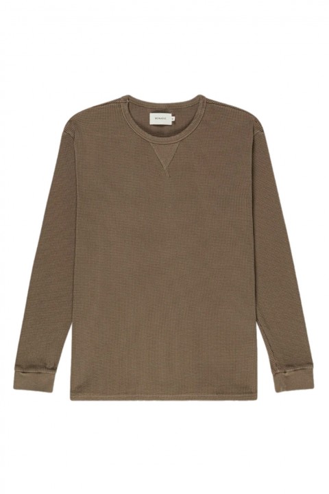Monadic Waffle Knit Thermal Canvas