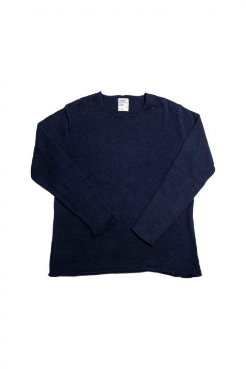 Heimat Cotton-Linen Harbour Sweater Ink