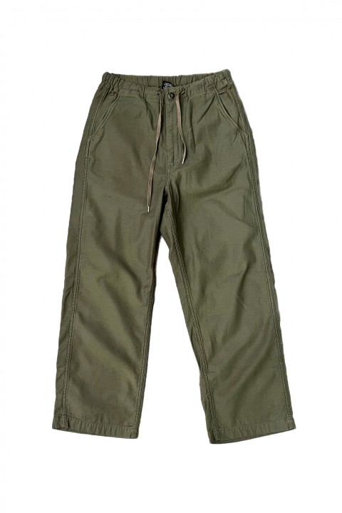 Orslow Wide Fit New Yorker Pants Dark Olive 77