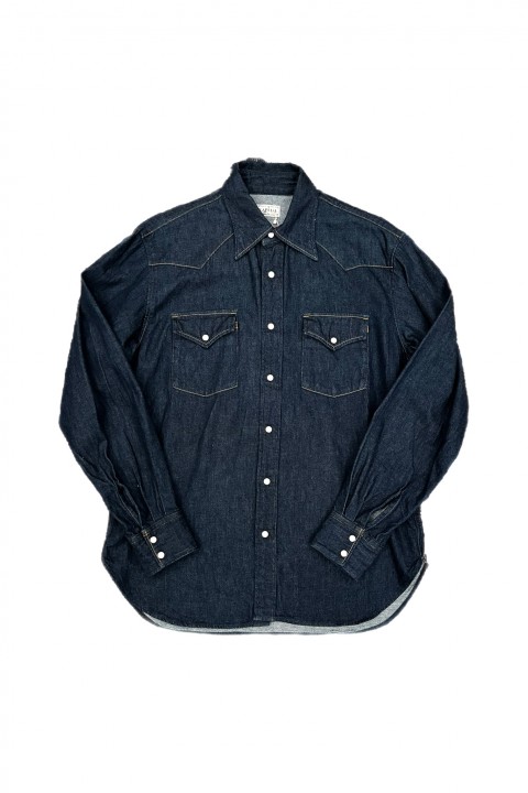 Kapital 8oz Denim HUSKY Western Shirt IDG