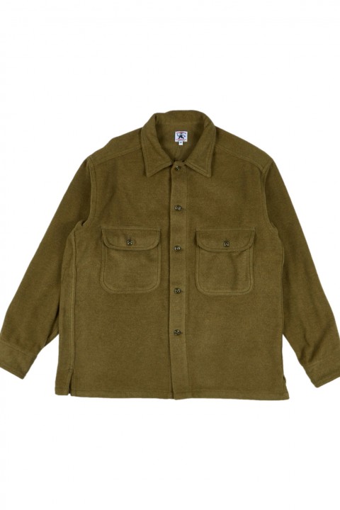 Kapital Linen Chino Cloth x Gabardine RINGOMAN Coverall Khaki