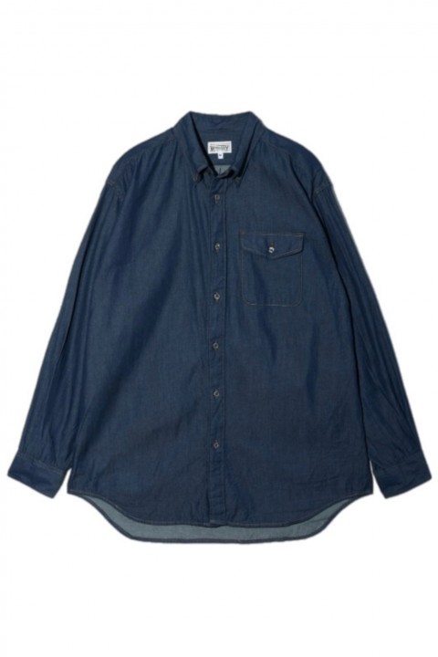 Engineered Garments Workaday BD Shirt Indigo 4.5 oz Denim Shirt