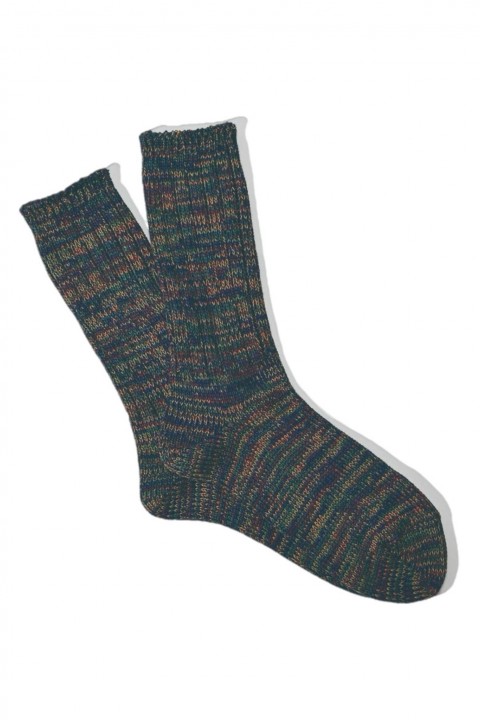 AnonymousIsm 5 Color Mix Crew Sock Wine