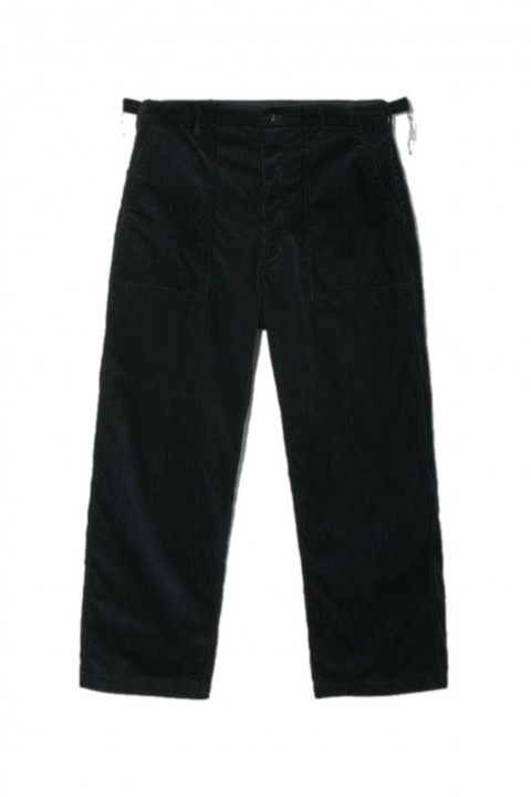 Engineered Garments Workaday Fatigue Pant Black Cotton 8W Corduroy
