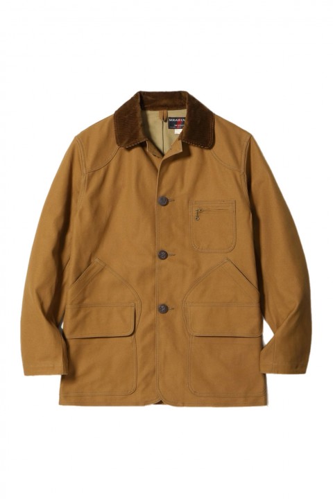 Sugar Cane Fiction Romance Hunting Jacket 13 oz. Brown Duck