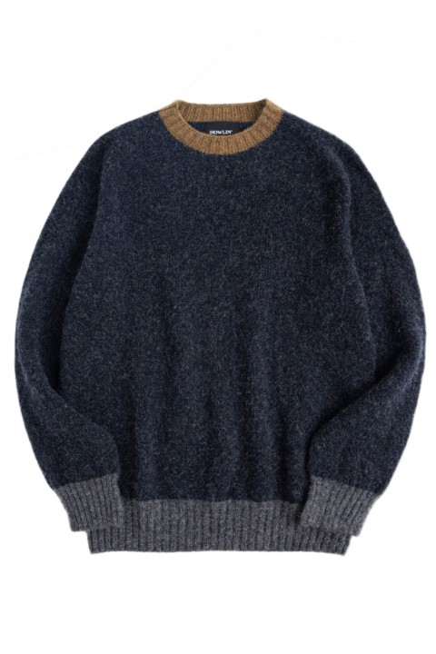 Howlin’ Captain Harry Sweater Charcoal