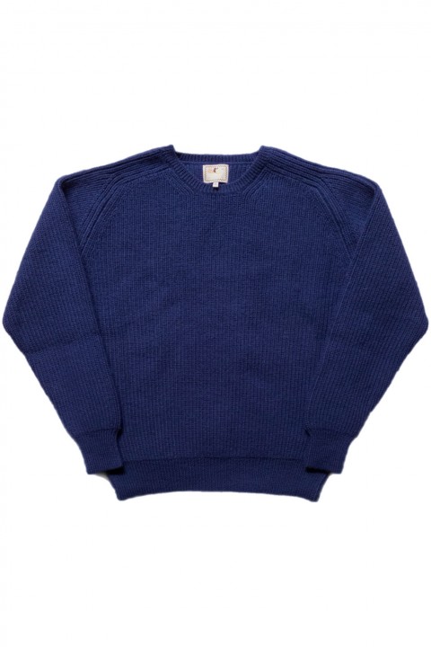 Wythe Highland Shakerknit Sweater Navy