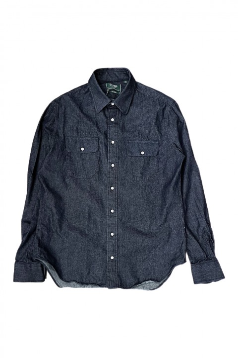 Gitman Bros. Vintage Independence Work Shirt Indigo Denim