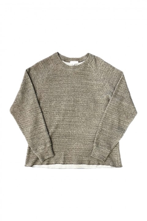 Lady White Co. Raglan Thermal Grey Melange