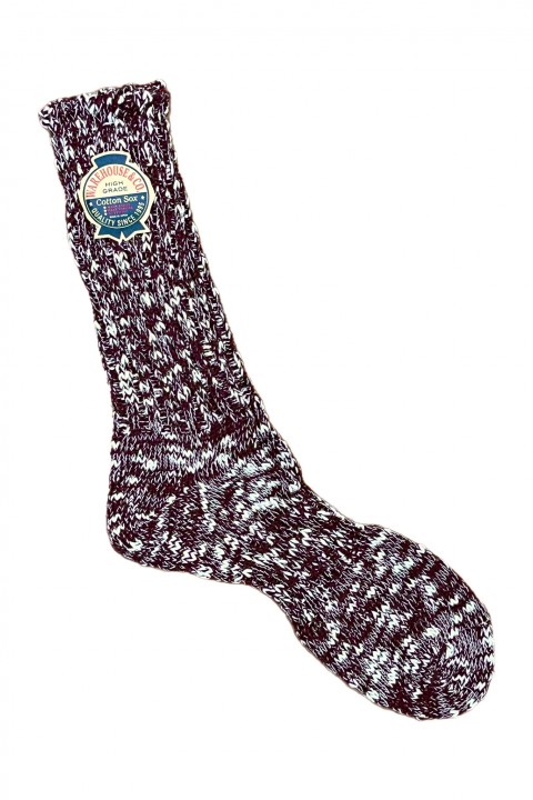 Warehouse & Co. Slub Rib Zokki Socks Bordeaux