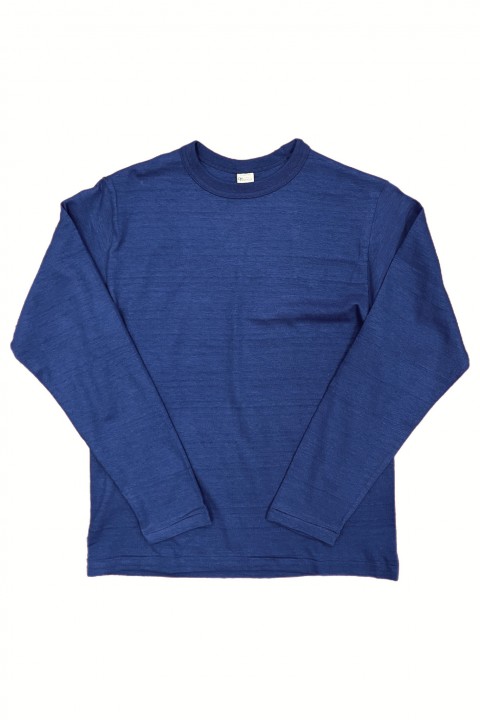 Warehouse & Co. Lot 5906 Long Sleeve Crew Neck T-Shirt Navy