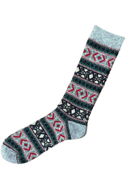 AnonymousIsm Wool JQ Crew Sock M. Grey