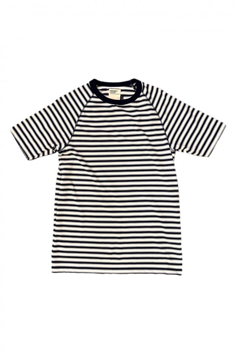 Heimat Boy Scout Tee Ink / Battleship Grey / Seashell