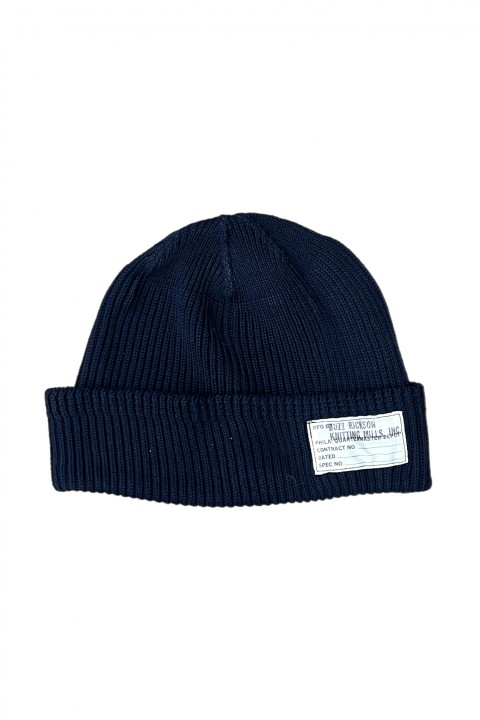 Buzz Rickson's Cotton Watch Cap Navy