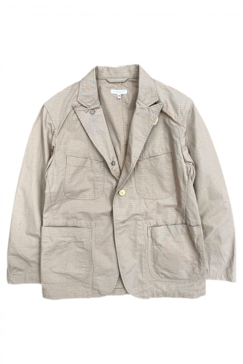 Engineered Garments Bedford Jacket Khaki Cotton Ripstop