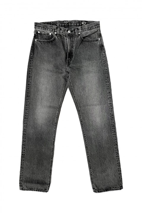 Orslow 107 Ivy Fit Denim Black Denim Stone D61S