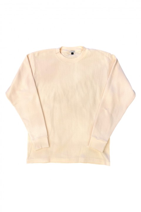 Wythe Cotton Longsleeve Thermal Cream