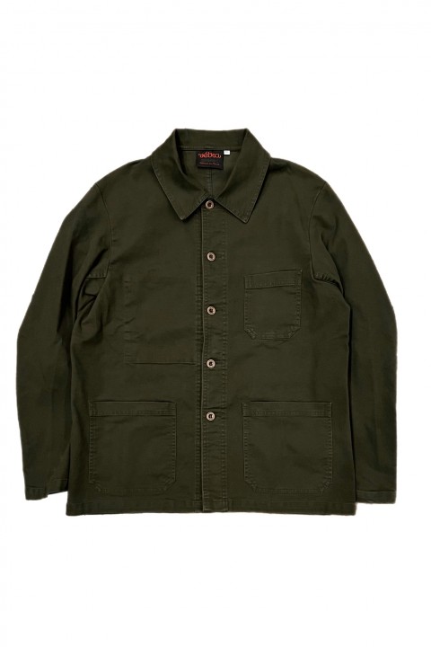 Vetra Chore Coat Khaki Broken Twill