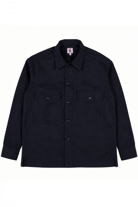Randy's Garments Over Shirt Navy Super Twill